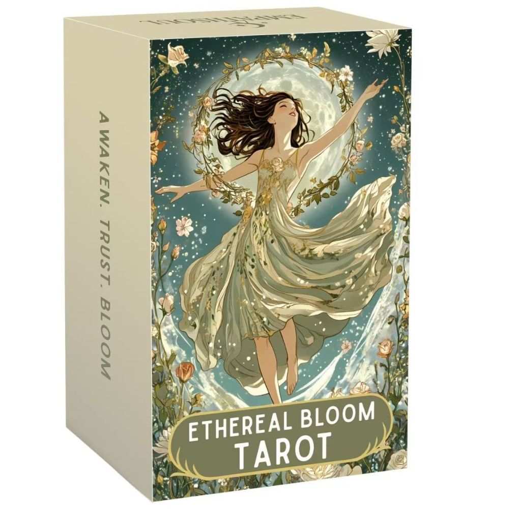 Nhỏ Tươi Tarot Ethereal Bloom Tarot Ethereal Bloom Tarot Ethereal Bloom Tarot English Board Game Car