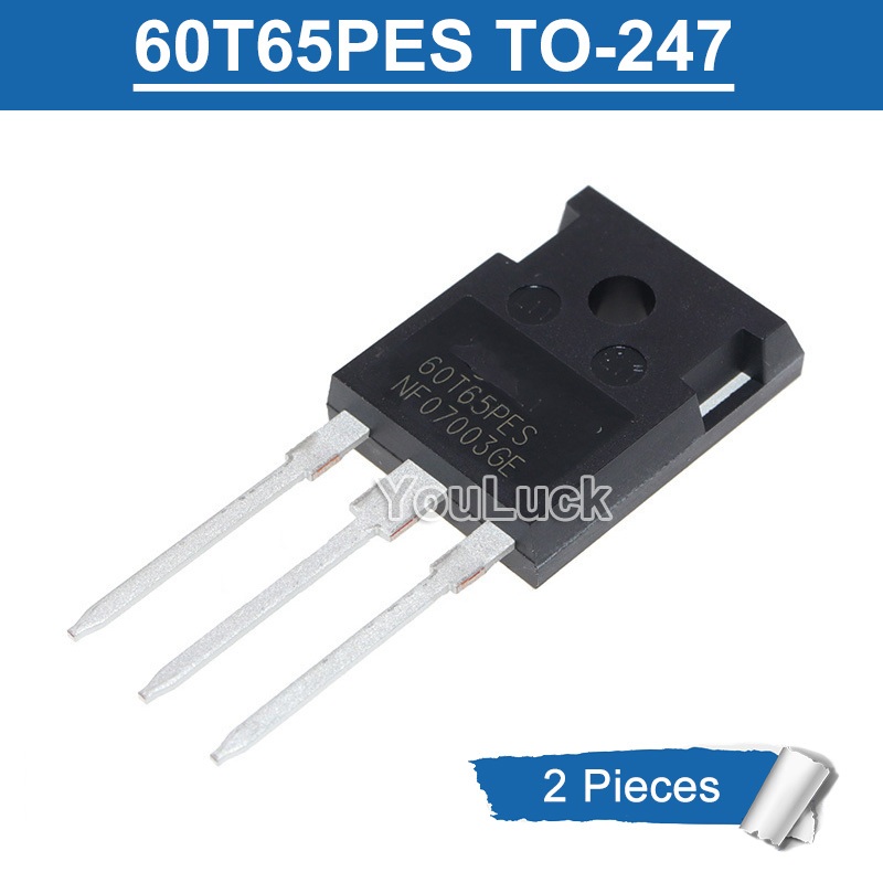 2 Chiếc Chính Hãng 60T65PES MBQ60T65PES TO-247 60A / 650V IGBT Transistor Mới