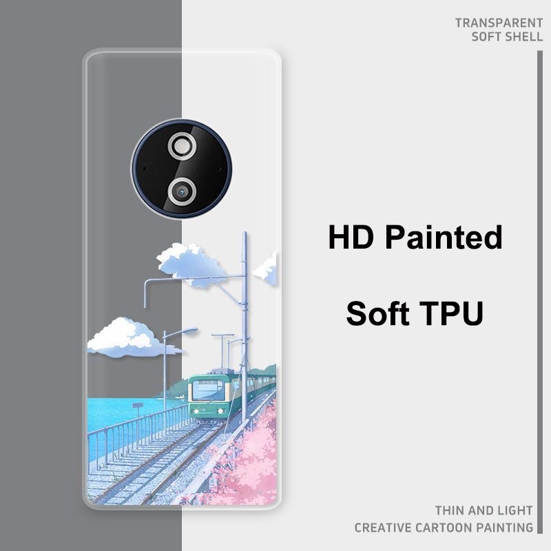 Dành Cho Nokia HMD 210 4G Ốp điện thoại Silicon Trong Suốt TPU Chống Sốc Mặt Sau Bảo Vệ Cho Nokia HM