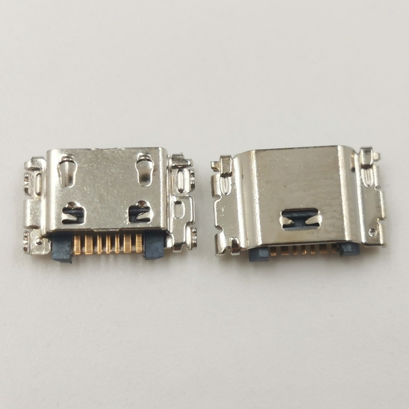 10-50 Chiếc Cổng Sạc USB Dock Cắm Cho Samsung J3 J320 J2Pro J250 / J730 J530 A6 + A6Plus J805 J8 J6P