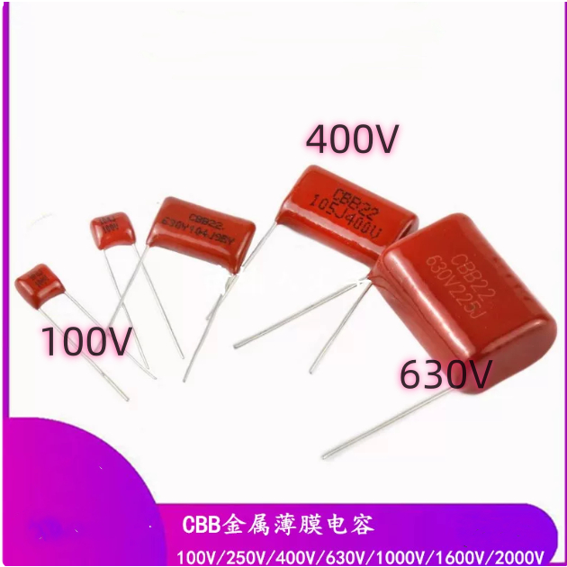 2-10 Chiếc CBB CBB22 Điện Dung 100V 400V 101J 151J 221J 331J 391J 471J 681J 821J 102J 152J 182J 222J