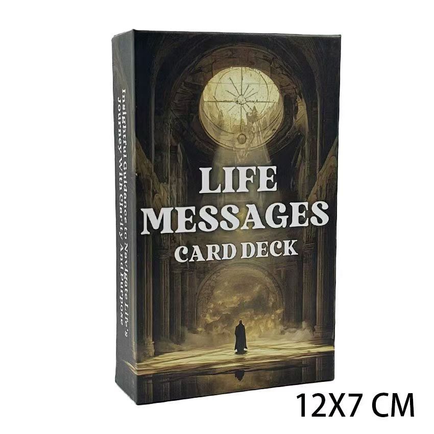 Life Message Card Deck 12X7CM Life Message Card Deck 12X7CM Heaven and Earth Cover English Board Gam
