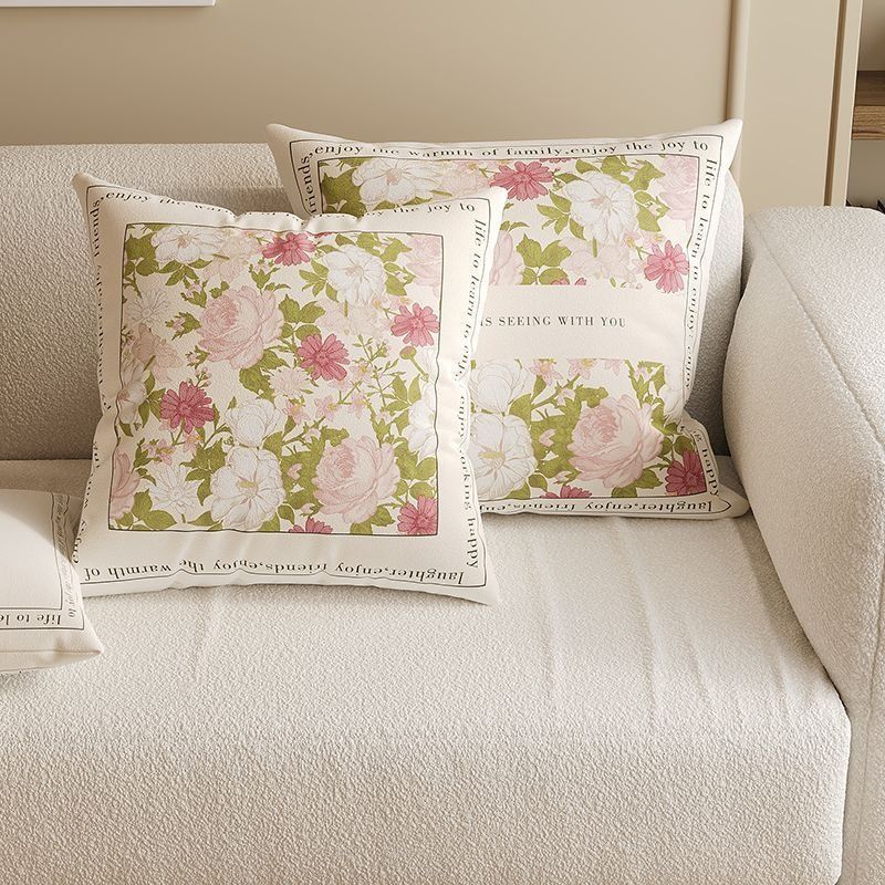 70×70.60×60.50×50.45×45.Vỏ gối hoa. Vỏ gối sofa trang trí nhà.