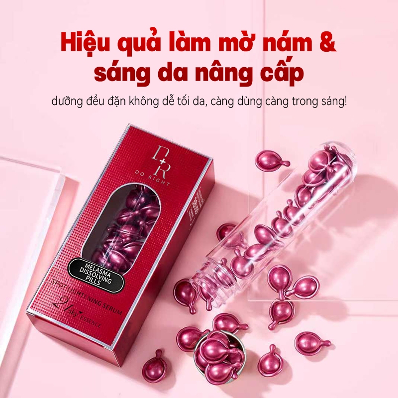 DR Blemish-Fating Essence Capsules Gentle Darkness-Fating Evening Purifying Skin Tone Whitening Nour