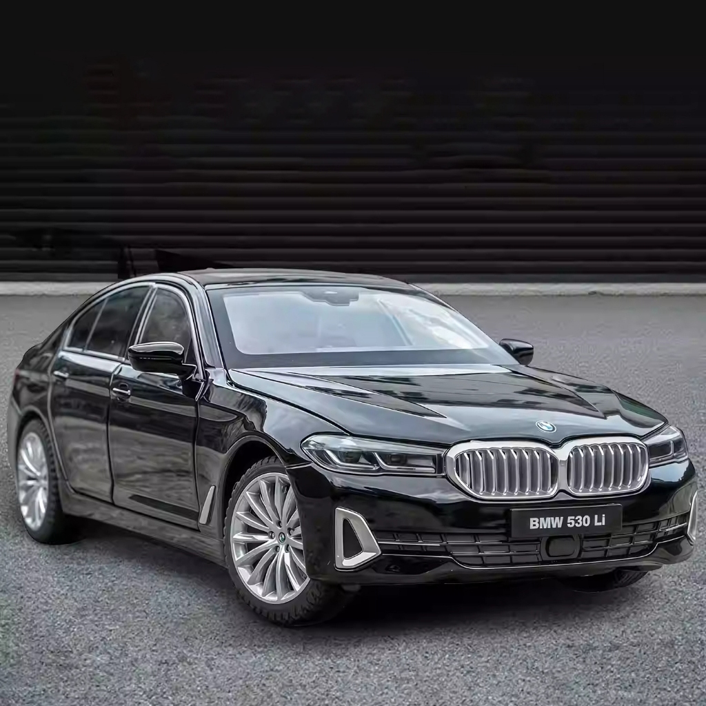 1: 24 BMW 530Li Hợp Kim Xe Mô Hình Mô Phỏng Xe BMW5 Series