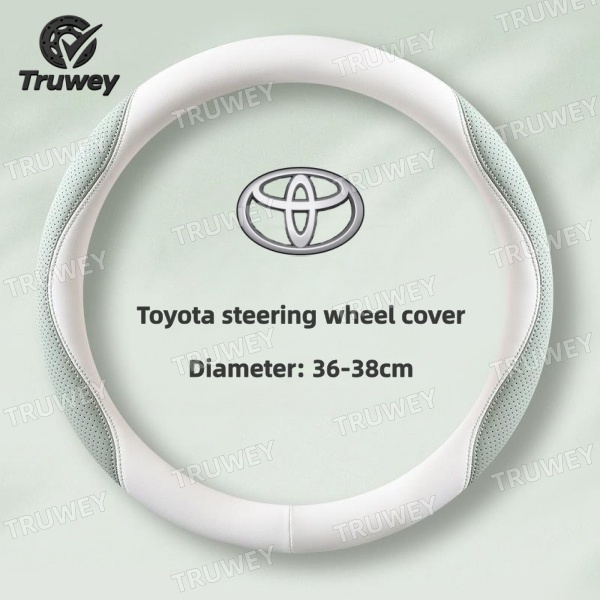 Bọc vô lăng Toyota đồ chơi da Yaris Cross Camry Corolla Corolla Cross Vios Wigo Hiace Agya Fortuner 