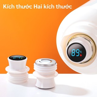 Gianxi Nút chai hiển thị nhiệt độ thông minh，Chất liệu silicone，Lõi thép không gỉ 304