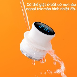 Gianxi Nút chai hiển thị nhiệt độ thông minh，Chất liệu silicone，Lõi thép không gỉ 304