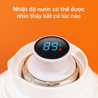 Gianxi Nút chai hiển thị nhiệt độ thông minh，Chất liệu silicone，Lõi thép không gỉ 304
