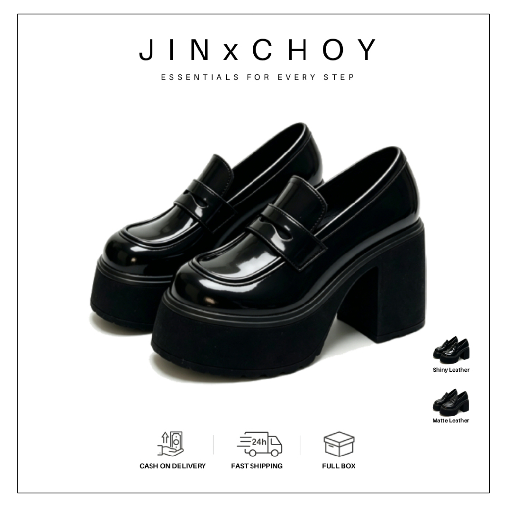 Hàn Quốc Hàn Quốc Y2K Phong Cách Cao Gót Mary Jane Giày Nữ Phù Hợp Với Đế Dày Đen Giày Da Nhỏ Da PU Thoáng Khí Mũi Tròn Cao Gót Giày Đơn Nhỏ Retro JK Da Đen Pháp Cao Gót Nữ Công Sở Nhà Máy Sinh Viên Giá Bán Buôn