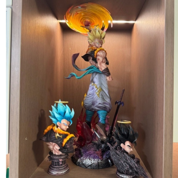 45cm JT Studio Dragon Ball Gogeta Anime Hình Gogeta Nhân Vật Tượng PVC