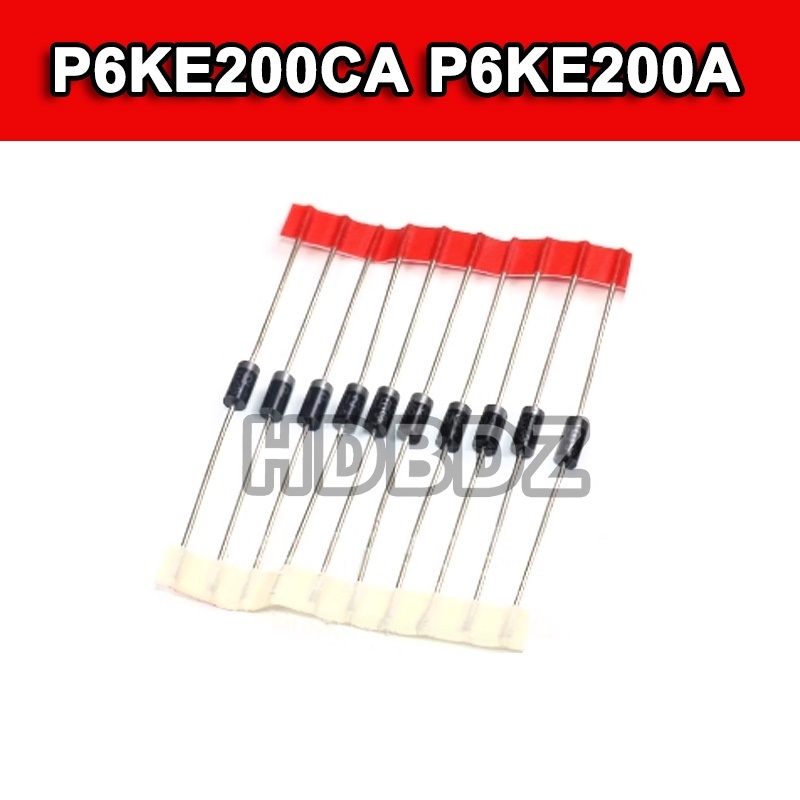 20~100PCS P6KE200CA P6KE200A DO-15 TVS Diode ức chế tức thì IC