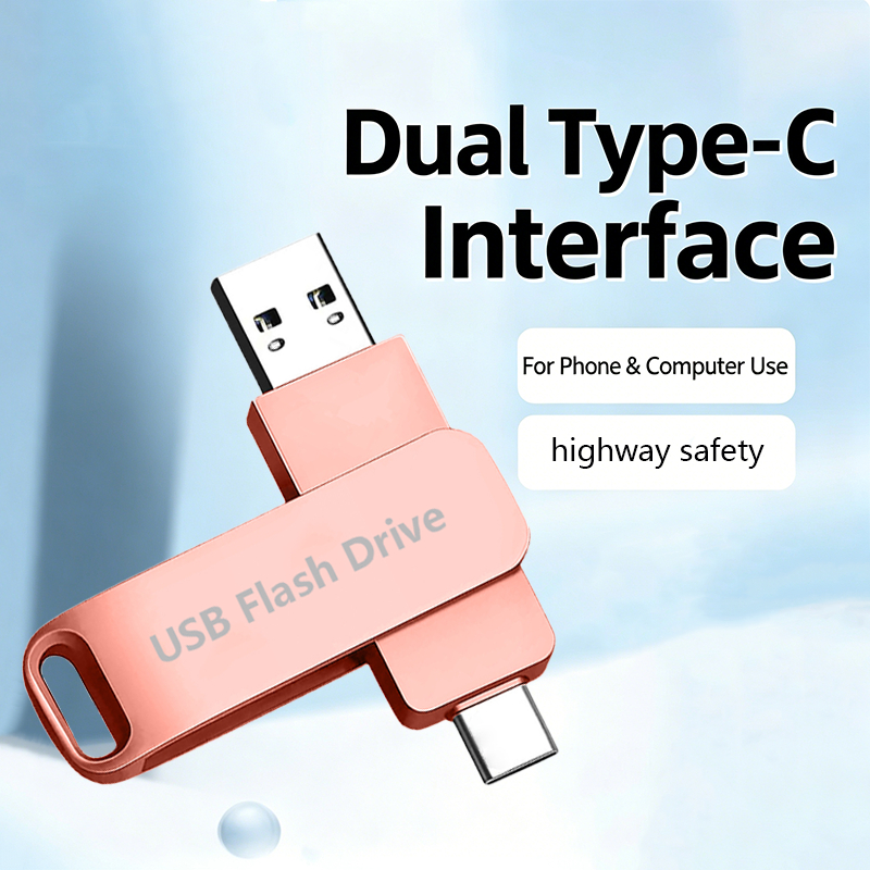 Ổ đĩa Flash USB 2 trong 1OTG Loại C USB 3.0 Pen Drive Bộ nhớ ảnh tốc độ cao cho điện thoại Android S