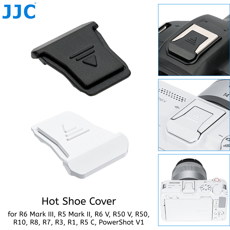 JJC ER-SC2 Hot Shoe Cover Cap cho Canon EOS R6V R6 Mark III R6M3 R50 V R50 R5 II R6 II R8 R7 R1 R10 