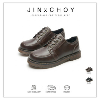 Preppy Phong Cách Retro Ren-Up Giày Da Nhỏ Xuân Thu Phong Cách Hồng Kông Phù Hợp Với Mary Jane Giày Đen Nhật Bản jk Giày Nữ