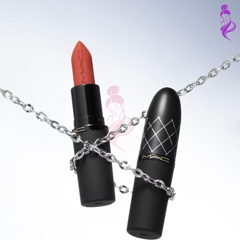 Son môi dạng lưới sọc MAC Phiên bản giới hạn Black Magic Soft Mist (2 ống màu phổ biến 314 / 316)