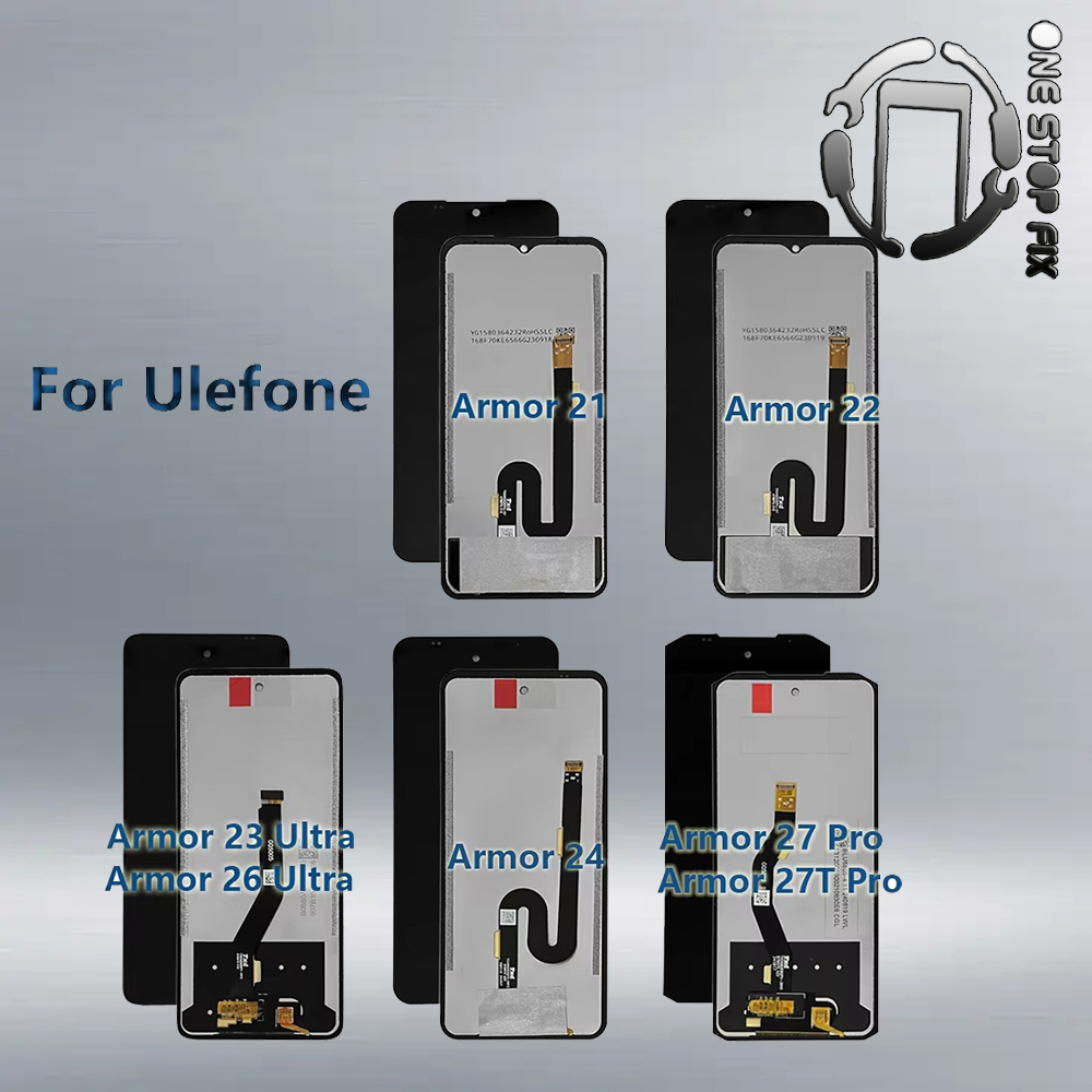 Dành cho UleFone Armor21 / 22 Armor23 / 26 Ultra / Armor24 / Armor 27Pro / 27T Armor 30 Pro LCD