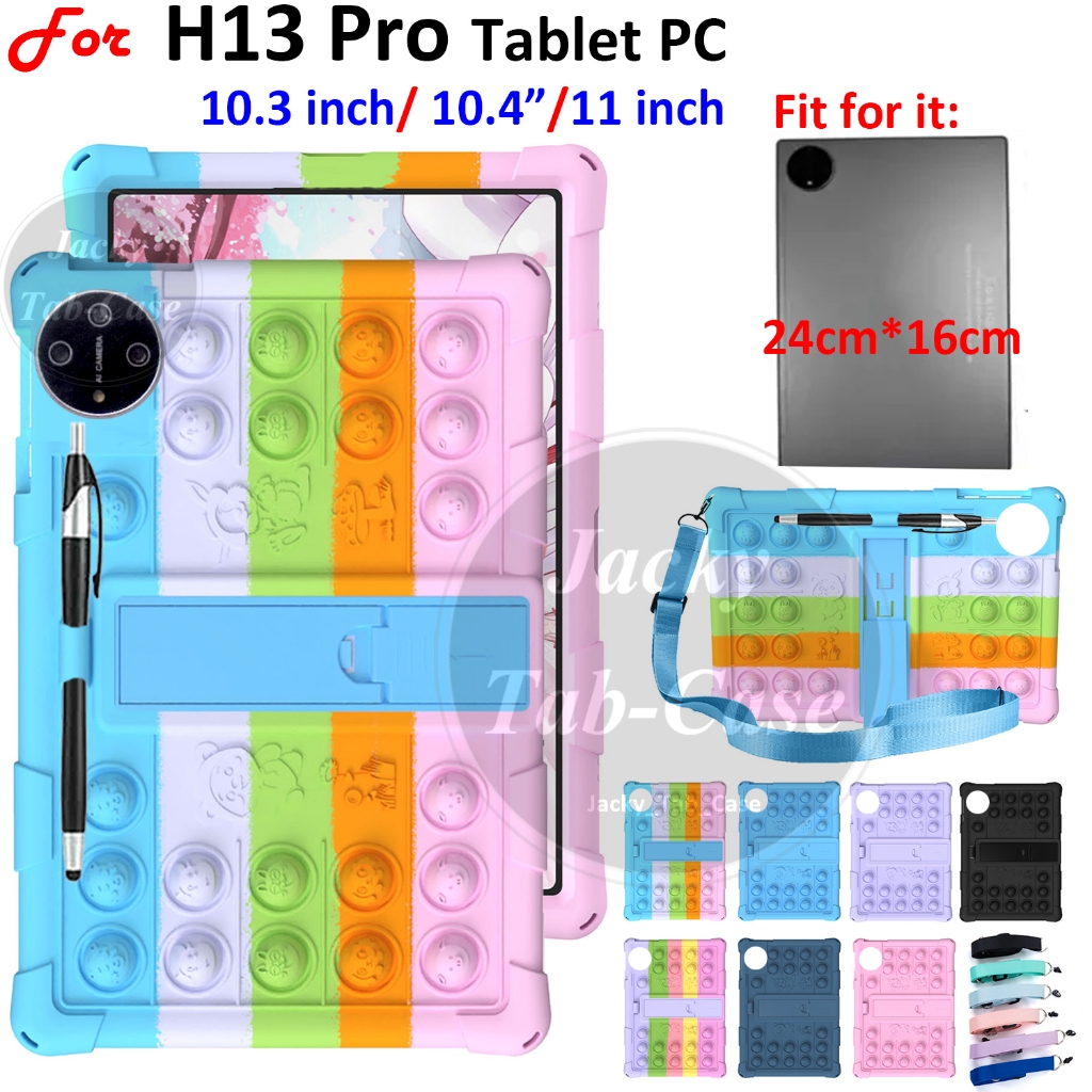 Dành Cho Máy Tính Bảng H13 Pro PC Silicon Mềm Giảm Căng Thẳng Đồ Chơi Ốp điện thoại Đứng Ốp điện tho