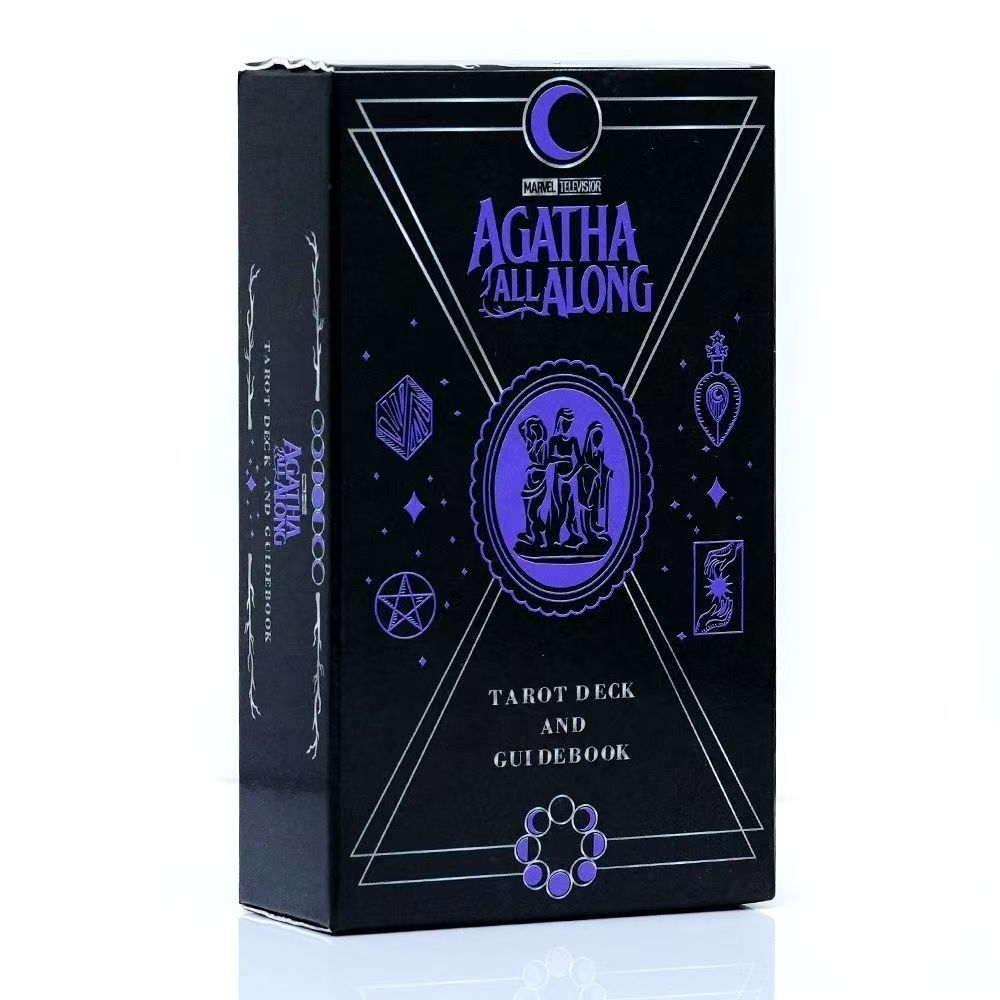 Witch Agatha Tarot Agatha All Along Tarot Thẻ trò chơi bảng tiếng Anh