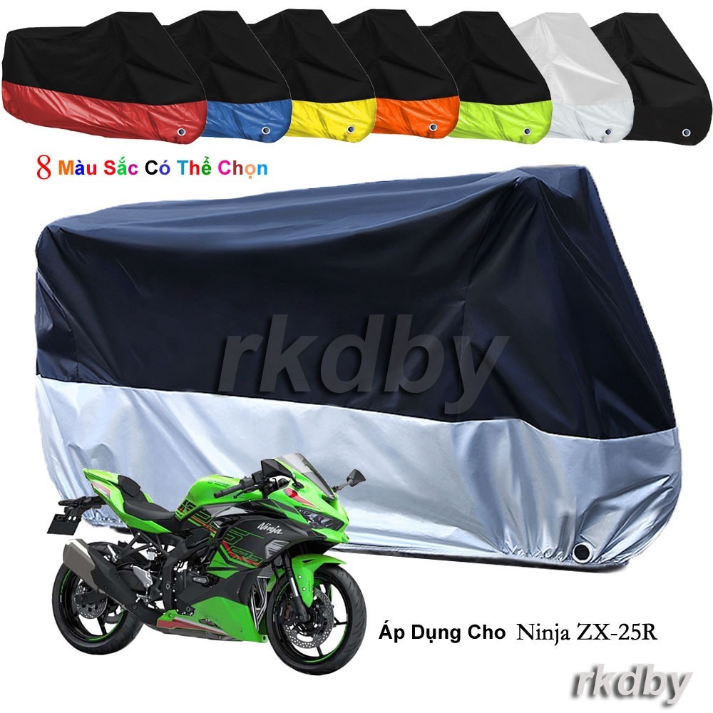 Áp Dụng Cho Ninja ZX-25R ZX 25R Bạt Phủ Xe Máy Chống Bụi Chống Nắng