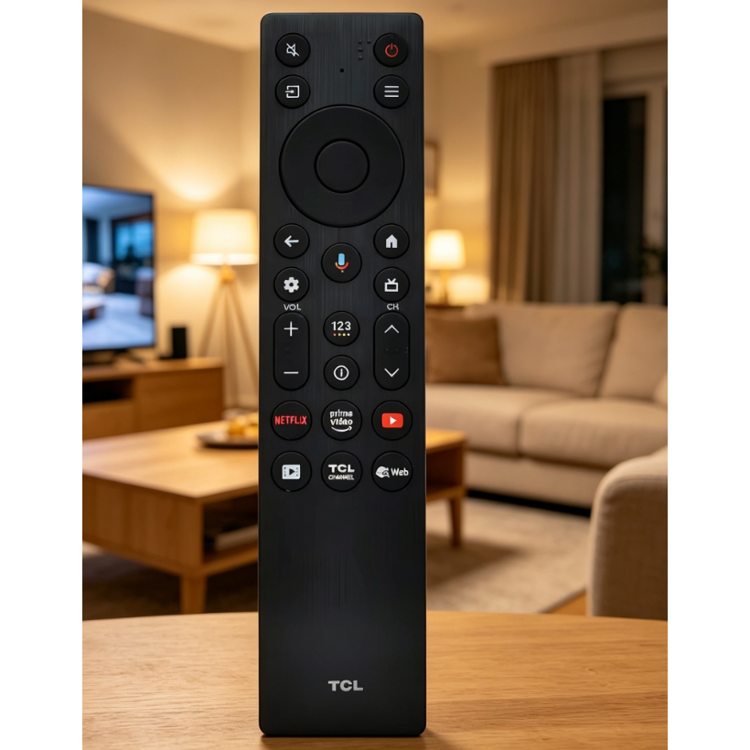 2025 Mới RC813A FMB1 Bluetooth Điều Khiển Từ Xa Bằng Giọng Nói Đa Năng Tương Thích TCL 75T6C Thông M