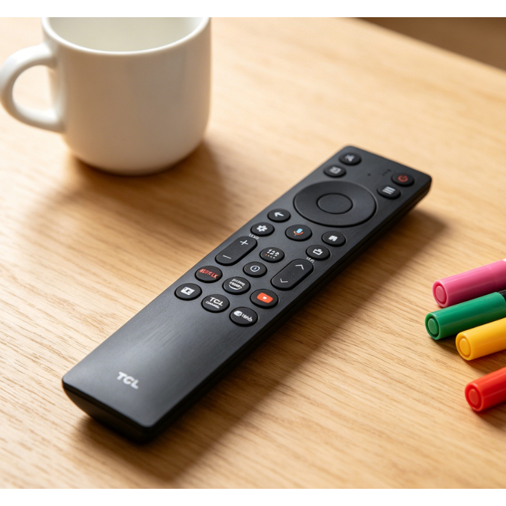 Đa Năng Bluetooth Giọng Nói Thông Minh Tivi Từ Xa RC813A FMB1 Thích Hợp Cho 2025 TCL 75T6C Smart TV 