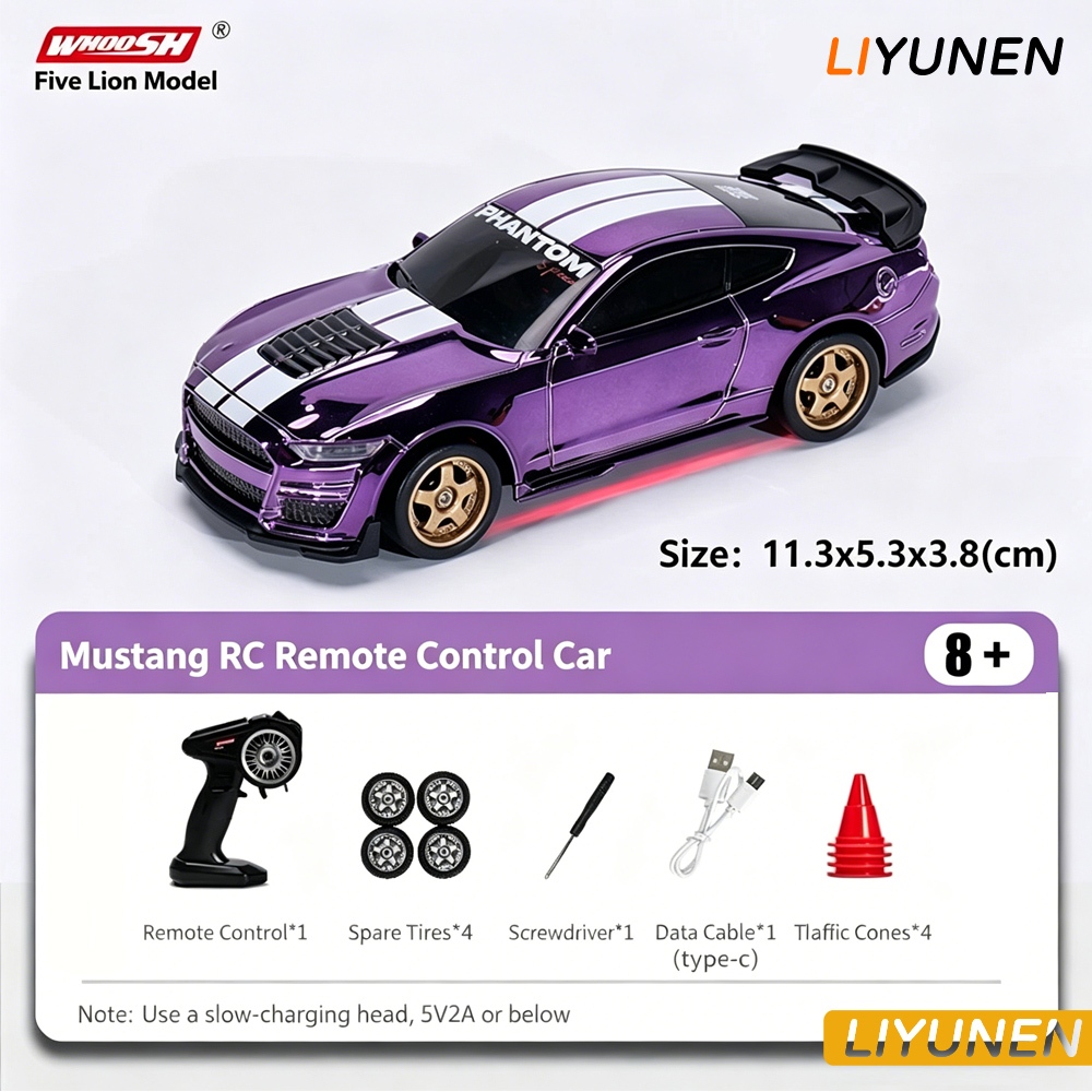 1: 43 Mini 4WD RC Drift Xe Máy Tính Để Bàn Điều Khiển Từ Xa RX7 Subaru Dodge…