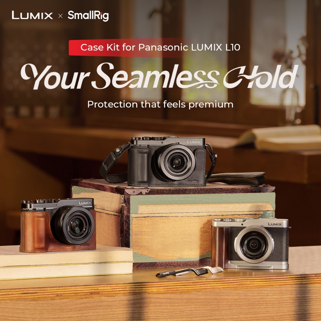 SmallRig Panasonic LUMIX L10 Da Nửa Bộ Dành Cho / Tay Cầm Ngón Tay Cái / Tấm Gắn Hình Chữ L Có Tay C
