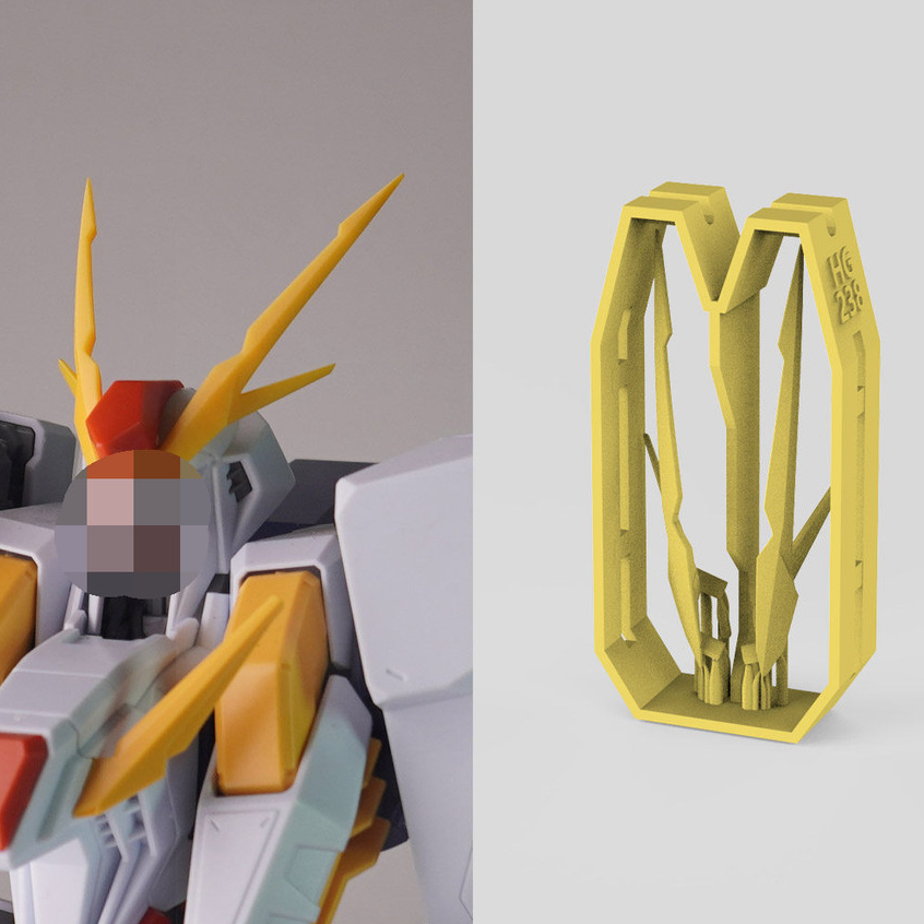 Plasticist Studio 3D In Sharpen V-FIN Các bộ phận tương thích với HG 1 / 144 PENELOPE / ALYZEUS / XI