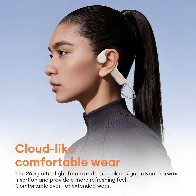 Tai nghe Bluetooth dẫn truyền xương Lenovo SUNYAO S107 Tai nghe thể thao tai mở Bluetooth 6.0 Pin 6 giờ HD Cuộc gọi khử tiếng ồn | BigBuy360 - bigbuy360.vn