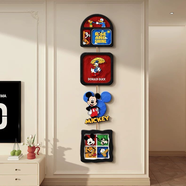 Phim hoạt hình Mickey Lối vào Tranh hành lang Aisle Bức tranh tường