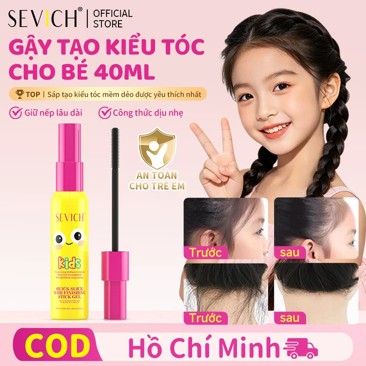 SEVICH Trẻ Em Bàn Chải Tóc Sáp Tạo Kiểu Khủng Long Bàn Chải Tóc Gãy Kem Chăm…