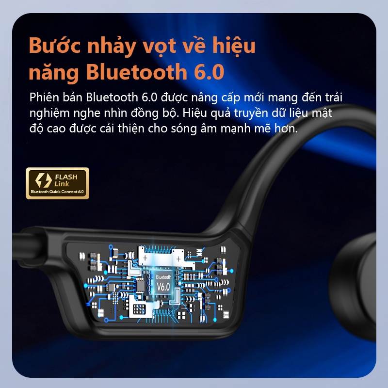Tai nghe Bluetooth dẫn truyền xương Lenovo Sunyao S107 Công nghệ truyền dẫn hướng Giảm tiếng ồn độ phân giải cao Tuổi thọ pin siêu dài Bluetooth 6.0 | BigBuy360 - bigbuy360.vn