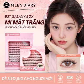 MLEN DIARY Mi Giả Mặt Trăng Giữ Nếp Bền Đến 24h, Mắt To Tròn Tự Nhiên, Phù Hợp Khi Đi Chơi, Hẹn Hò