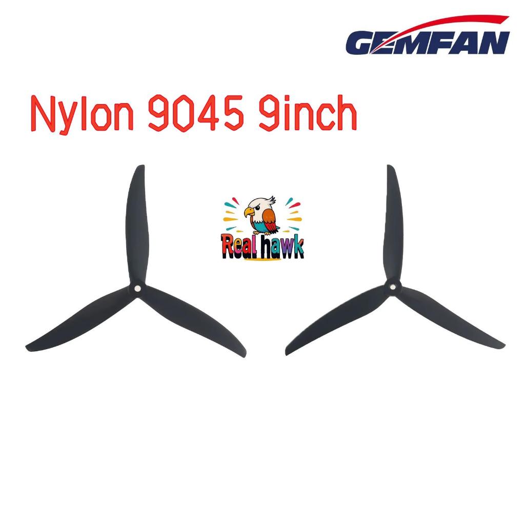 Gemfan Flash 9045 9 Inch 3 Cánh Quạt CW CCW Cho LR8 RC FPV X Class Drone