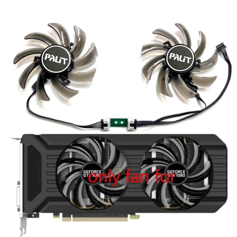Làm mát GA91S2U FDC10H12S9-C GTX1080 1070 1060 GPU FAN cho Palit GeForce CMP 30HX 6G Quạt GTX 1080 1