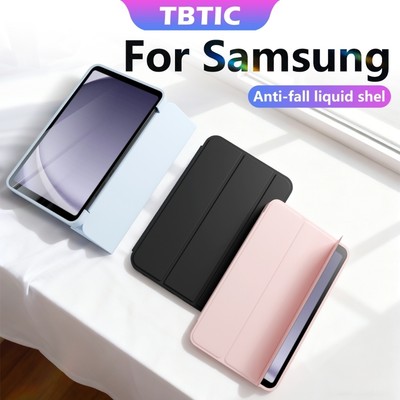 TBTIC Cho Samsung Galaxy Tab A11 S11  S10 S9 FE S6 Lite 10.4 P620 P610 P615 P613 P619 A9 Plus A7 Lite 8.7 T225 10.4 T500 A8 10.5 X200 S7 11 T870 T875 S8 11 X700 Bao Da Lật (không có khe bút)