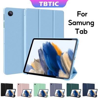 Ốp lưng TBTIC da PU mềm không khe bút Cho Samsung Galaxy Samsung Tab A9Plus/A11Plus/S11/A11/A9/A8/S6Lite/S9/S7/S8/S10 FE/A7 Lite 11/10.5/10.4/8.7 inch