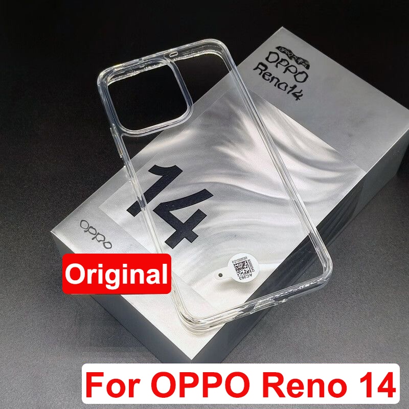 Chính Hãng Cho OPPO Reno 14 5G Cứng Trong Suốt Reno14 Ốp điện thoại Cho OPPO Reno14 5G Coque