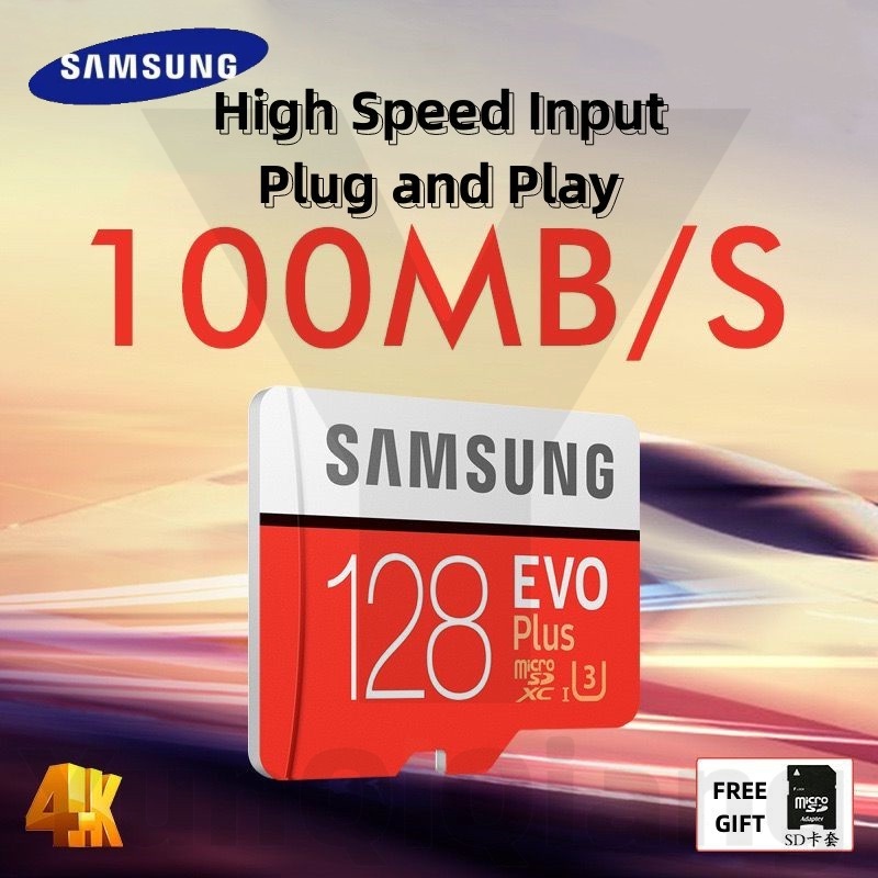 Thẻ nhớ Micro SD Samsung PRO PLUS 16GB 32GB 64GB 128GB 256GB Máy ảnh Máy tính bảng điện thoại Mini