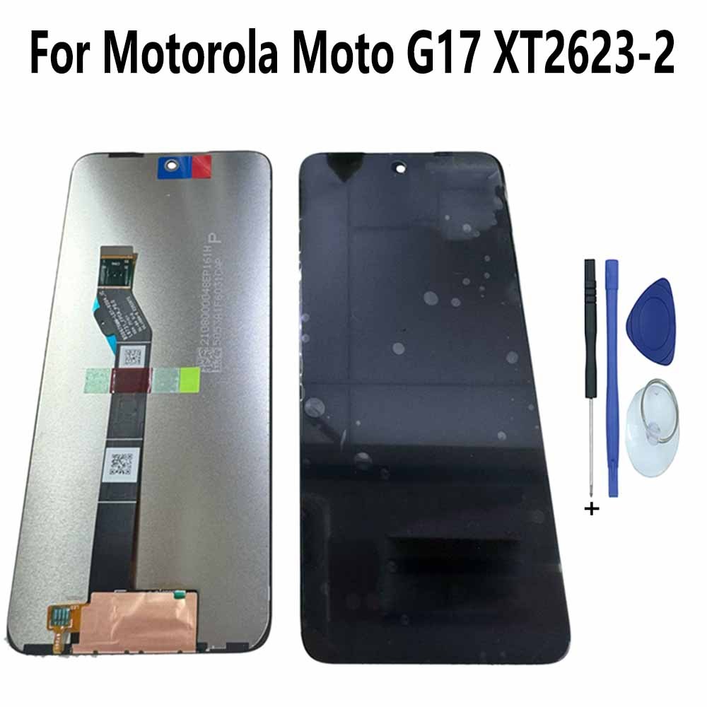 Dành Cho Motorola G17 XT2623-2 Màn Hình LCD Bộ Số Hóa Màn Hình Cảm Ứng Cho Moto G17