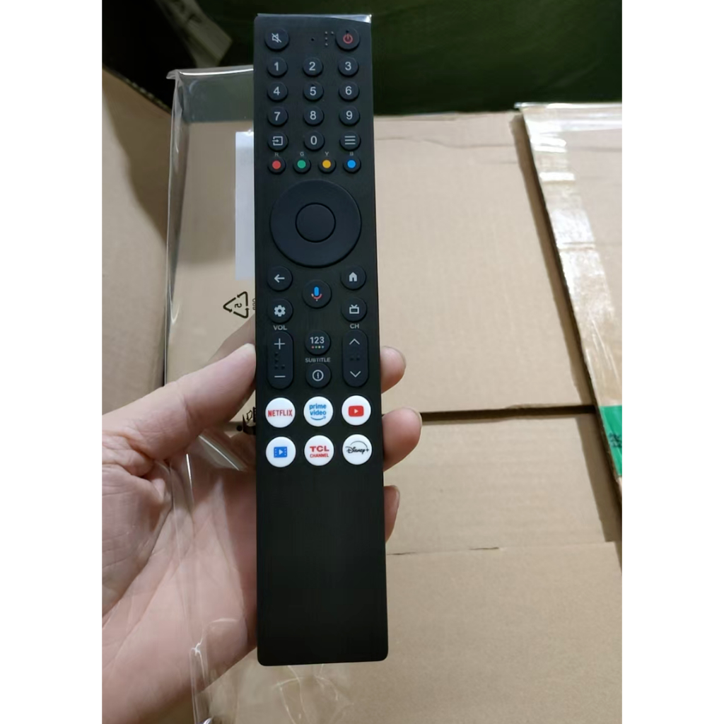 Tương thích với điều khiển từ xa bằng giọng nói TV TCL 2025 RC833A FMB5 C6K C7K C71K C8K 43V6B Điều 