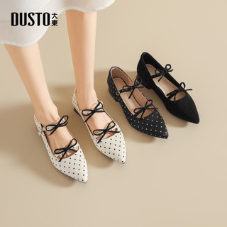 DUSTO Mary Jane Giày chấm bi mũi nhọn DWA300385A