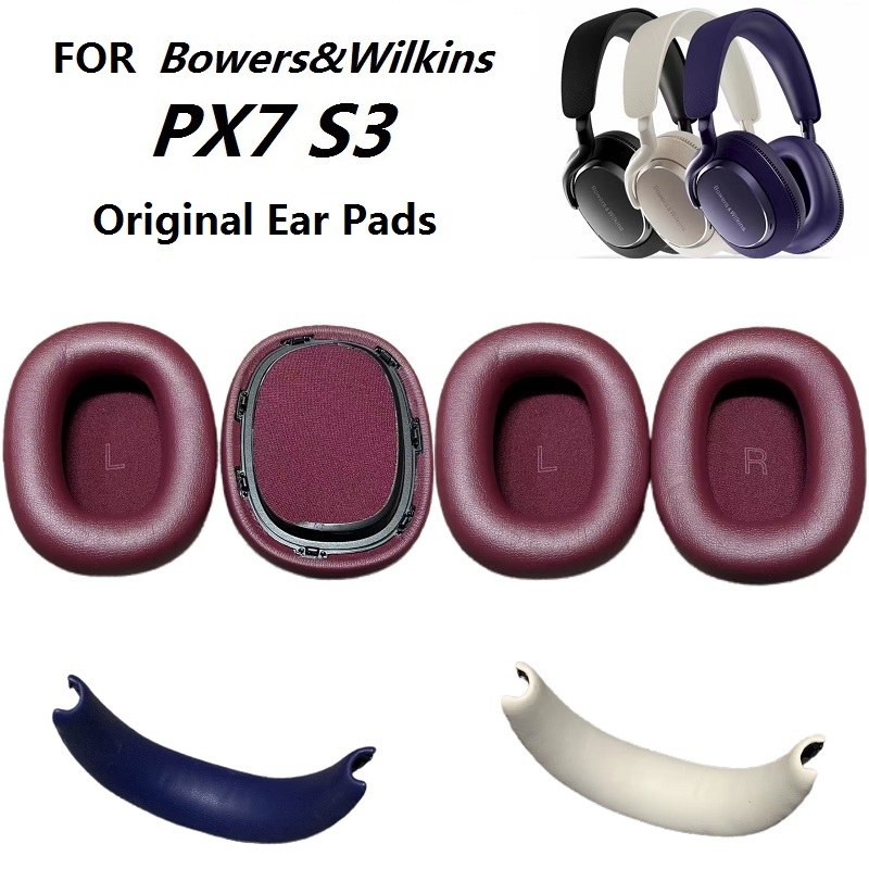 Phụ tùng thay thế chính hãng cho tai nghe không dây B & W Bowers & Wilkins PX7 S3 Thay thế miếng đệm