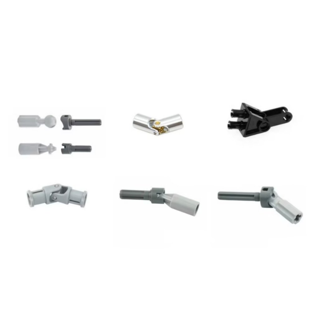 Bộ phận công nghệ hạt nhỏ MOC 61903 52730 52731 Phụ tùng phù hợp với khối xây dựng giáo dục cho trẻ 