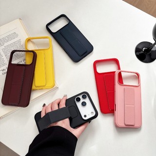 Dành Cho iPhone 12 13 14 15 16 17 Pro Max Ốp điện thoại Thời Trang Dây Đeo Tay Đứng Ốp điện thoại Thời Trang Chống Sốc Cho iPhone Air
