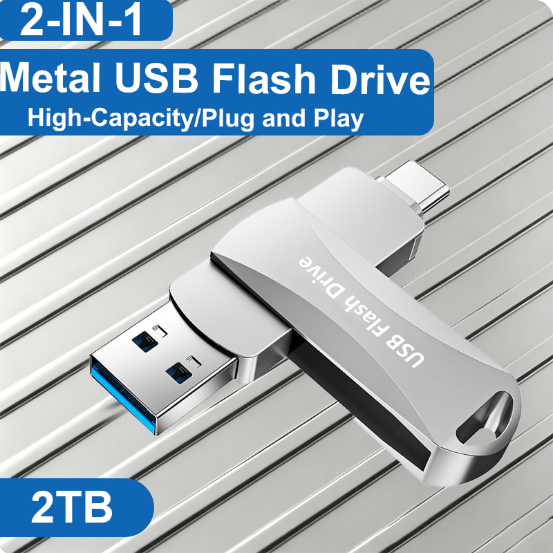Ổ đĩa Flash USB 2 trong 1 OTG Type C USB 3.0 Pen Drive Thẻ nhớ tốc độ cao cho điện thoại Android Sam