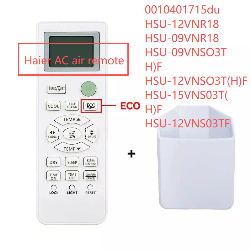 Điều khiển từ xa không khí Haier / AQUA ac mới 0010401715DU cho Haier AC 0010401715HC / 0010401715BW