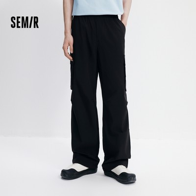 Semir Làm Mát Nhanh Khô Quần Hàng Hóa Nam Mùa Hè Thư Giãn Thẳng Ngoài Trời Tiện Ích Dây Rút Phong Cách Chắc Chắn