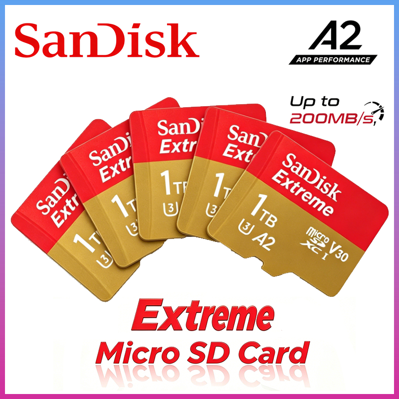 Thẻ nhớ SanDisk Extreme - Đọc 150MB / giây, U3 V30 cho CCTV Ultra HD Capture